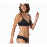 SCHIESSER Invisible Cotton Brief Schwarz 40