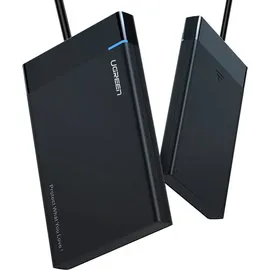 UGREEN 30847 Speicherlaufwerksgehäuse HDD/SSD-Gehäuse Schwarz 2,5′′