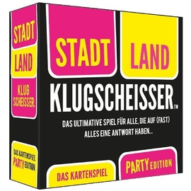 Kylskapspoesi Stadt Land Klugscheisser - Kartenspiel