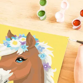 Ravensburger CreArt Malen nach Zahlen 1 St. Pferd mit Blumen