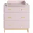 Rebecca Mobili Mobili Rebecca Wickeltisch, Pink, Holzwerkstoff, Rechteckig, 42x100x80 cm, Babymöbel, Wickelkommoden - Zubehör, Wickelkommoden