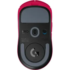 Logitech PRO X Superlight 2 Magenta, Kabellose LIGHTSPEED Technologie, Hero 2 Sensor, 44.000 DPI, 8000Hz (0.125ms) Melderate, 60 G