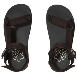 Jack Wolfskin Taiga Sandal Damen Schwarz/Mahogany 40,5
