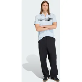 adidas Chest Stripes Slim Poloshirt blau S