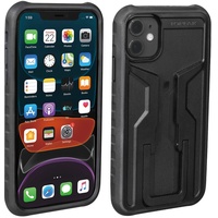 TOPEAK Unisex – Erwachsene RideCare für iPhone 11 Smartphonehülle, schwarz-grau, ohne Halter