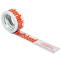 Supra Warnklebeband rot/weiß 50,0 mm x 66,0 m 1 Rolle