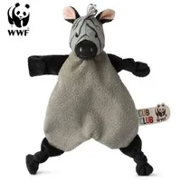 WWF Cub Club - Ziko das Zebra Schmusetuch (grau,