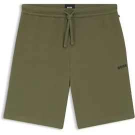 Boss Pyjamashorts Waffle Shorts Grün XL