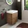 Hansgrohe Waschtischunterschrank 2 Schubkästen 58 x 47 x 62 cm Eiche Kaschmir