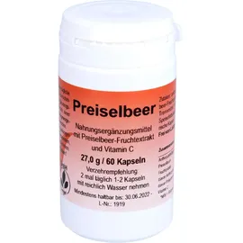 MeRoSan Diätvertrieb GmbH Preiselbeer Kapseln