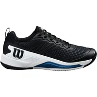 Wilson Rush Pro 4.5 Tennisschuh, Herren Gr. 44 Schwarz/Weiß/Blau Black/White/Ensign Blue)