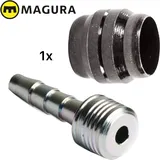 MAGURA Olive/Klemmring + Stützhülse für Scheibenbremsen grün