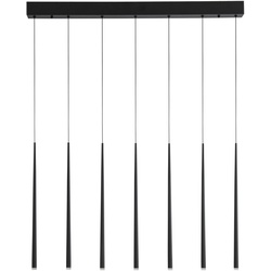 Nova Luce 9601007 Giono LED Pendelleuchte Schwarz