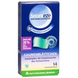 Snoreeze Gaumenplättchen