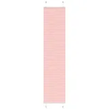 vidaXL Plissee Rosa 50x200 cm Stoffbreite 49,4 cm Polyester Vidaxl