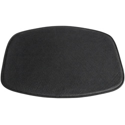 HAY - Sitzkissen für AAC Stuhl ohne Armlehne, Leder schwarz
