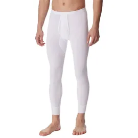 SCHIESSER Lange Unterhose unifarben weiß L 2er Pack