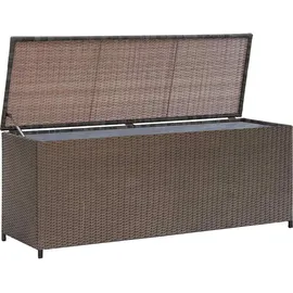 furnicato Garten-Auflagenbox 120 x 50 x 60 cm Braun
