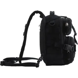 National Geographic Sportrucksack NATIONAL GEOGRAPHIC "Milestone", Gr. B/H/T: 23,75cm, schwarz, Kunstfaser, Rucksäcke, aus recycelten PET-Flaschen