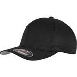 Flexfit Athletic Mesh Cap, black one Size