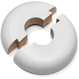 HARO Heizkörperrosette Massivholz weiß