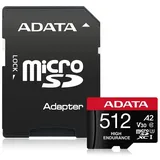A-Data High Endurance 512 GB microSDXC, UHS-I U3, Class 10,