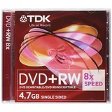 TDK DVD+rw 4.7GB 1er Pack (1 x 1 Stück)