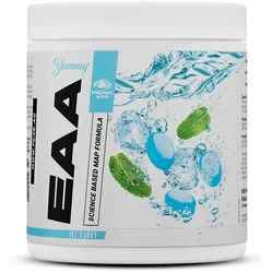 PEAK Yummy EAA - 400g - Geschmack Ice Candy I 25 Portionen I essenzielle Aminosäuren I optimierte Matrix zur Proteinbiosynthese I MAP - Formel I Muskelaufbau & -versorgung I vegan