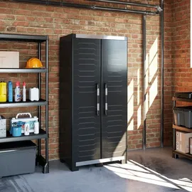 KETER Kunststoffschrank 54 x 89 x 188 cm Schwarz