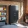 KETER Kunststoffschrank 54 x 89 x 188 cm Schwarz