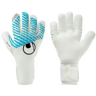 Uhlsport Fm Cybertec Absolutgrip Hn Torwarthandschuhe - White / Cyber Blue / Black - 9.5