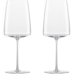 Zwiesel Glas - Simplify Weinglas, fruchtig & fein, 555 ml (2er Set)