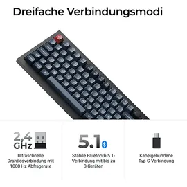 Keychron V6 Max Gateron Jupiter Red DE