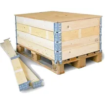TransPak Holzaufsatzrahmen 1200x800x400 Holz braun