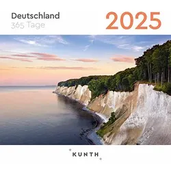 KUNTH Tischkalender Tagesabreißkalender Deutschland 2025 Bilder