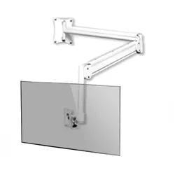 Edbak Praxis Monitor Schwenkarm Wandhalterung, weiß (MSA02W-B)