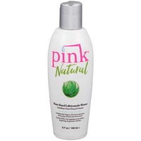 Pink Natural Gleitgel auf Wasserbasis 140 ml - Klar