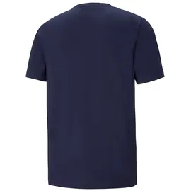 Puma ESS Logo Tee blau S