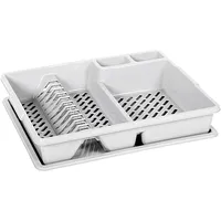 Curver Geschirrkorb 45 x 38 x 8,8 cm Farbe Hellgrau
