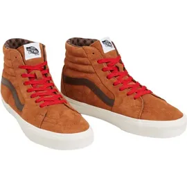 Vans Sk8-Hi Pig Suede brown/orange 40