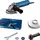 Bosch GWS 12-125 S inkl. Vibration Control-Zusatzhandgriff, Schutzhaube, Zweilochschlüssel