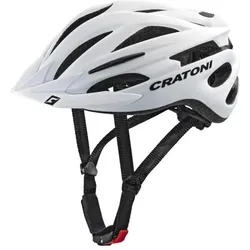 CRATONI MTB Fahrradhelm Pacer weiß matt M