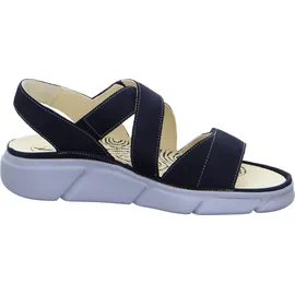 GANTER Sandalen Nubukleder Blau 37