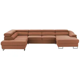 Switch Eckcouch Flachgewebe 3-Sitzer Beige