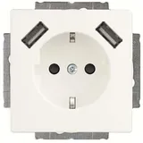 Busch-Jaeger USB-Steckdose 2x 2 St. Weiß