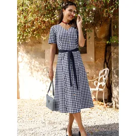 Classic Basics Trachtenkleid blau 50