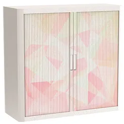 PAPERFLOW easyOffice Colour Rollladenschrank 61540 2 Fachböden 110,0 x 41,5 x 104,0 cm