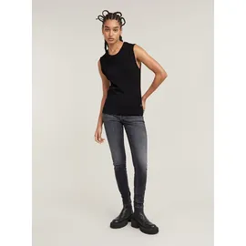 G-Star 3301 Skinny Jeans Schwarz faded Black Magnet D05175-A634-C239), 30W / 36L