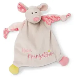NICI Schmusetuch Maus 25x25cm 46731 Kleine Prinzessin