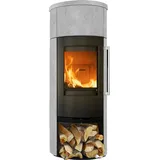 TermaTech | Kaminofen | TT21R-HST | Weiß  | Matt Speckstein | 5 kW - Weiß